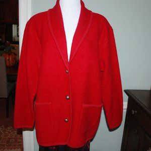 New WOT Norm Thompson Classic Wool Jacket